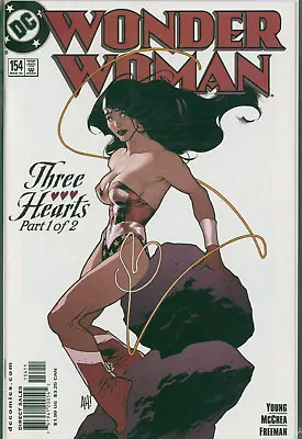 Buy Wonder Woman #154 Adam Hughes Cover DC Comics 2000 VF • 23.64£