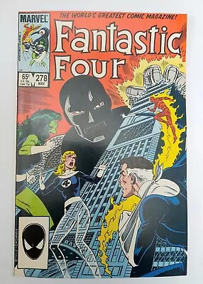 Buy 1985 Fantastic Four 278 NM/NM+.BYRNE.Full Origins Of Dr.Doom.Racial Matters Iss • 34.36£
