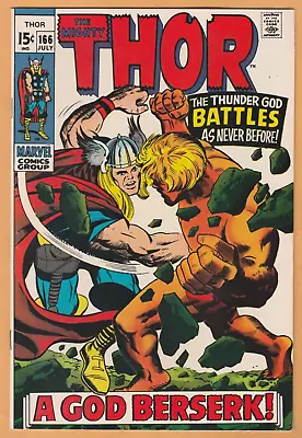 Buy Thor #166 - 2nd Full App. Him (Warlock) - Thor Vs. Warlock - WP - NM(9.4) • 99.90£