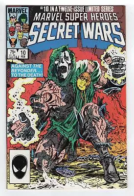 Buy 1985 Marvel Super Heroes Secret Wars #10 Beyonder Doctor Doom Cover Direct Rare • 43.97£