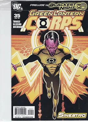 Buy Dc Comics Green Lantern Corps Vol. 2 #35 Jun 2009 Corrected Cover Black Logo • 4.99£
