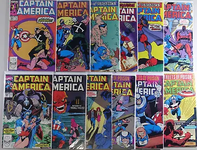 Buy Captain America Vol 1 #s 363-375 Lot Of 12 Comic Books • 28.14£