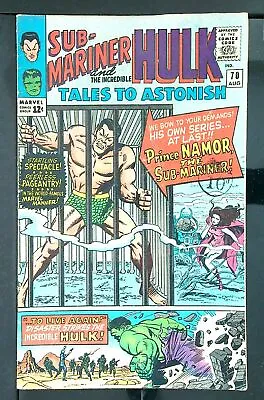 Buy Tales To Astonish (Vol 1) #  70 (VG+) (Vy Gd Plus+)  RS003 Marvel Comics ORIG US • 48.99£