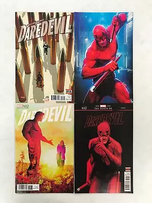 Buy 4x DAREDEVIL # 16 609 612 Comic ~ VARIANT A B D ~ 2016 ~ 5TH 6TH SERIES ~ Marvel • 16.06£