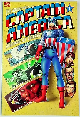 Buy Adventures Of Captain America First Flight Of The Eagle Book 1 #1 Marvel 1991 PB • 4.95£