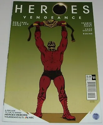 Buy Heroes Vengeance No 1 Titan Comic From November 2015 New York Comic Con Variant • 3.99£