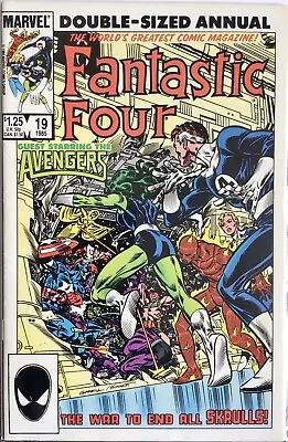 Buy Fantastic Four, Annual 19, 1985, John Byrne, Avengers, Rare, Good Condition • 6.50£