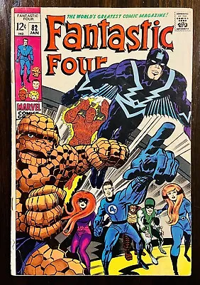 Buy FANTASTIC FOUR #82 FN 1968 Inhumans App • 36.16£
