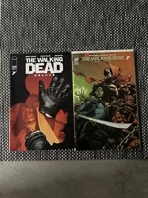 Buy IMAGE COMICS WALKING DEAD DELUXE #28 D And #53 SPAWN MONTH VARIANTS • 9£