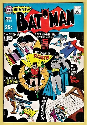 Buy Batman #213 Vf (8.0) *reprints Detective Comics #168, Origin Of The Joker* • 109.63£