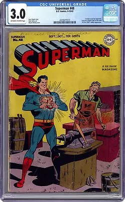 Buy Superman #48 CGC 3.0 1947 4320677013 • 276.21£