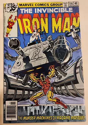 Buy IRON MAN #116 Marvel Comics 1978 All 1-332 Listed! (7.0) Very Fine- • 7.24£