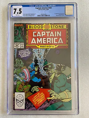 Buy Captain America #360 CGC 7.5 1989 - 1st Appearance Of Crossbones • 35.58£