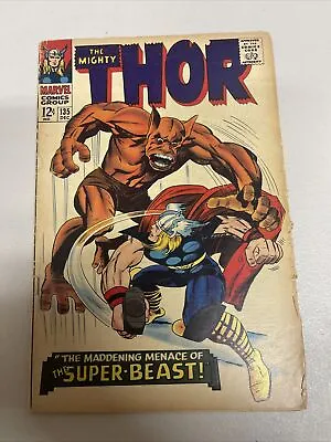 Buy Thor #135 (Marvel 1966) 2nd High Evolutionary : Silver Age Comics Mid Grade • 31.59£