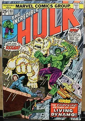 Buy The Incredible Hulk NO. 183 Jan Marvel Comics • 7.88£