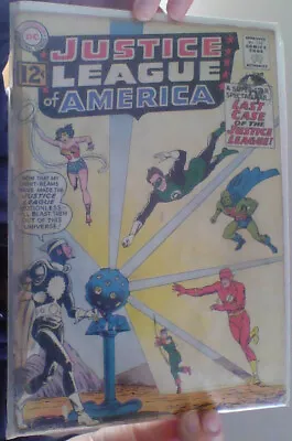 Buy JUSTICE LEAGUE Of AMERICA # 12 1st Dr Light JUNE 1962 DC Comics Silver Age Poor • 30£