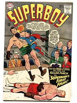 Buy SUPERBOY #124 1965-Superbaby-comic Book  Silver-age Comic Vf • 60.70£