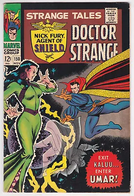 Buy Strange Tales #150 Very Good-Fine 5.0 First John Buscema Marvel Art 1966 • 23.98£