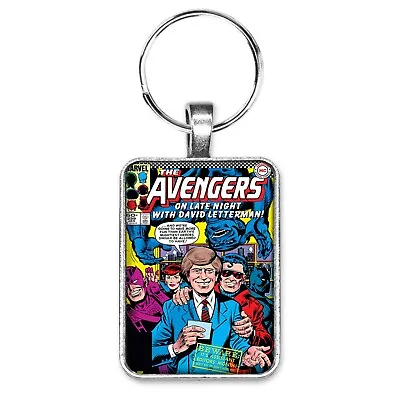 Buy The Avengers #239 Cover Key Ring Or Necklace Late Night With David Letterman • 10.24£