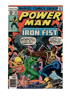 Buy Luke Cage Power Man #48 - 1st Meeting Power Man & Iron Fist - High Grade Minus • 79.66£