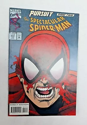 Buy The Spectacular Spider-Man #211 'Pursuit' Part 2 - VFN- (7.5) - 1994 Marvel  • 4.45£