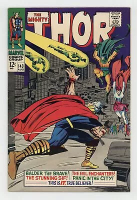 Buy Thor #143 VG/FN 5.0 1967 • 26.42£