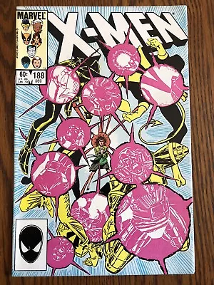 Buy Uncanny X-Men #188 (Marvel, 1984) Rachel Summers Joins ~ 1st Adversary! VF 8 • 4.80£