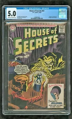 Buy Cgc 5.0 House Of Secrets #61 Dc Comics 1963 Origin & 1st Appearance Of Eclipso • 353.52£