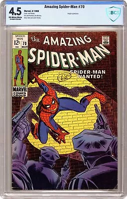 Buy Amazing Spider-Man #70 CBCS 4.5 1969 23-0AF5128-008 • 88.35£
