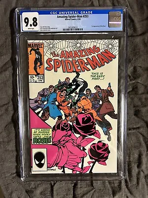 Buy Amazing Spider-Man #253 ⭐ CGC 9.8 Direct ⭐ 1st Rose! Marvel Comic 1984 • 201.06£