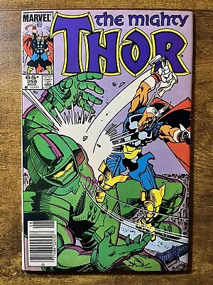 Buy Thor 358 Newsstand Walter Simonson Story Death Of Megatak Marvel 1985 Vintage • 4.76£