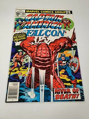 Buy CAPTAIN AMERICA #208 1977 JACK KIRBY River Of Death Marvel Comics  • 20.23£