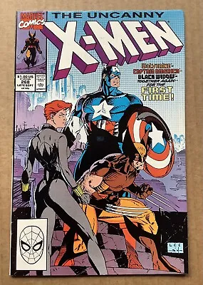 Buy UNCANNY X-MEN #268 (1990) Marvel; Claremont, Lee; Captain America, Widow; VF- • 11.99£
