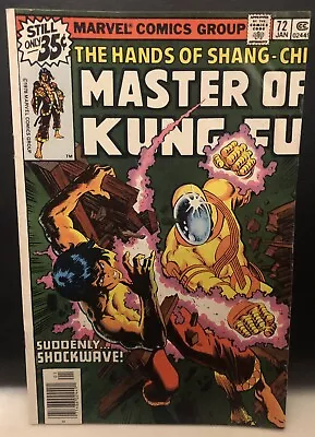 Buy MASTER OF KUNG FU #72 Comic Marvel Comics Shang Chi • 3.77£