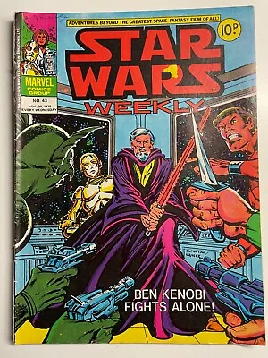 Buy Star Wars Weekly No.43 Vintage Marvel Comics UK. • 2.45£