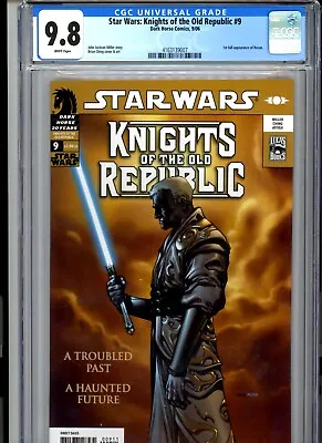 Buy CGC 9.8 Star Wars: Knights Of The Old Republic #9 1st Full Revan • 639.62£