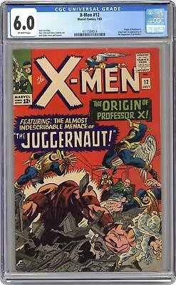 Buy Uncanny X-Men #12 CGC 6.0 1965 4111584014 1st App. Juggernaut • 1,234.81£