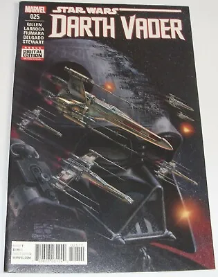 Buy Darth Vader No 25 Star Wars Marvel Comic December 2016 Science Fiction Gillen • 3.99£