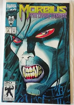 Buy Morbius: The Living Vampire #2 Oct 1992 New High Grade 9.8 🌟🌟 • 6.99£