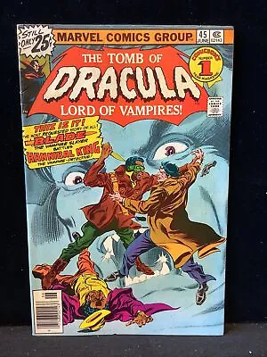 Buy TOMB OF DRACULA #45, Marvel 1976, 1st Full Appearance Of Deacon Frost Solid ! • 71.15£