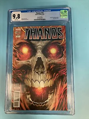 Buy Marvel Comics Thanos 15 CGC Graded 9.8 • 78.84£