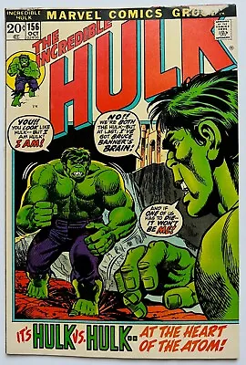 Buy Incredible Hulk #156 (1972) ~ 1st App Krylar / Ant-Man 3 Quantumania ~ MCU • 31.54£
