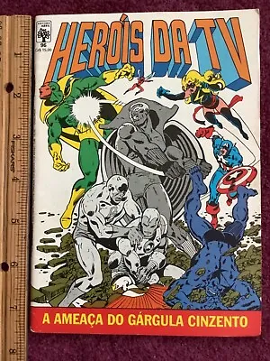 Buy Marvel Comics Brazil Portuguese Avengers 191 John Byrne Grey Gargoyle Thor 274 • 21.58£