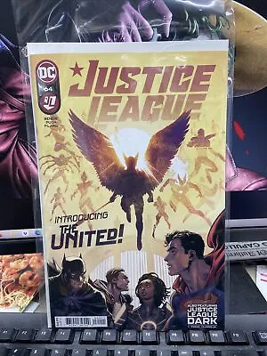 Buy JUSTICE LEAGUE #64 (DC 2021) 1st App THE UNITED ORDER! 1st Print Main Cover • 8.73£