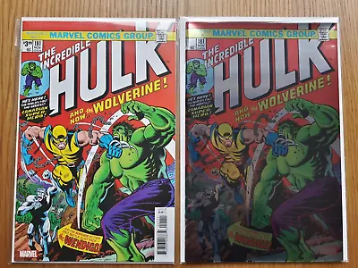 Buy The Incredible Hulk #181 Facsimile + Foil (2023) / Marvel Comics / NM • 12.95£