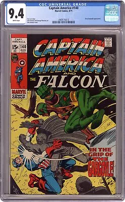 Buy Captain America #140 CGC 9.4 1971 3969170013 • 111.93£