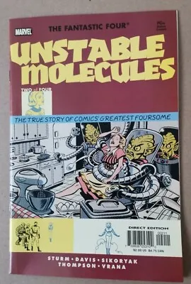 Buy Fantastic Four Unstable Molecules Issue 2, Near Mint, 2003, Marvel Comics • 0.40£