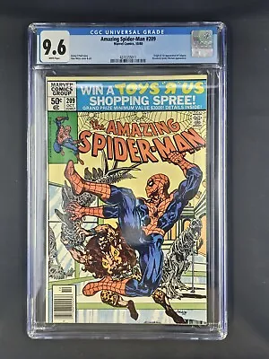 Buy Amazing Spider-Man #209 ~ CGC 9.6 ~ NEWSSTAND ~ 1980 ~ 1ST App CALYPSO • 158.06£