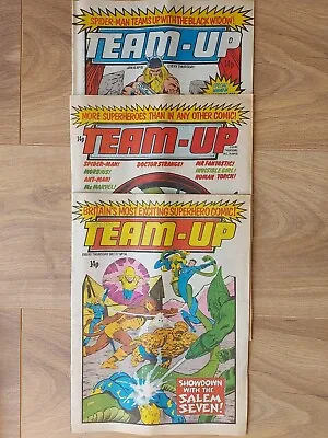 Buy COMIC - Marvel Team-Up #14,15,18,19,20,22,23,25 1980 Marvel UK Bronze Age  • 37£