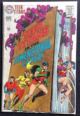 Buy Teen Titans #16 Aug 1968 “in The Dimensional Caper!” • 16.45£
